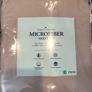 Microfiber Twin Sheet Set